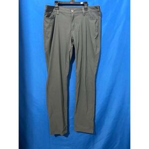 Eddie Bauer Women 10 Gray Horizon Guide Chino Hiking Pants Stretch Outdoor